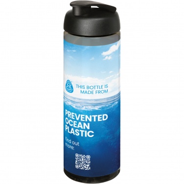 Logotrade reklaminiai produktai nuotrauka: H2O Active® Eco Vibe 850 ml sportinis buteliukas su atverčiamu dangteliu