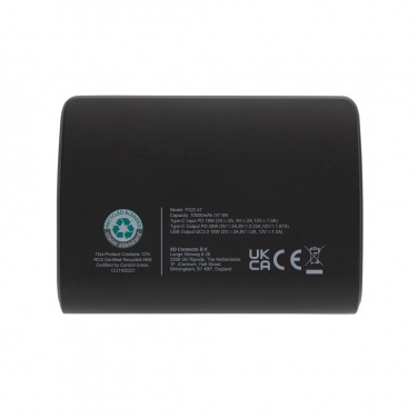 Logotrade reklaminės dovanos nuotrauka: FlashCharge RCS rplastic 10000 mah greito įkrovimo maitinimo blokas