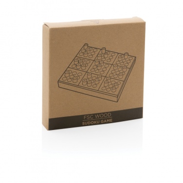 Logotrade reklaminiai produktai nuotrauka: Medinis sudoku žaidimas