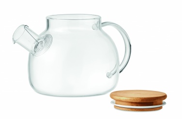Logotrade firminės dovanos nuotrauka: Arbatinukas borosilikatinis stiklas 850ml