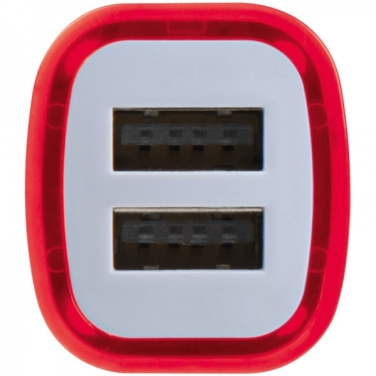 Logotrade reklaminiai produktai nuotrauka: USB įkrovimo adapteris KFZ FRUIT