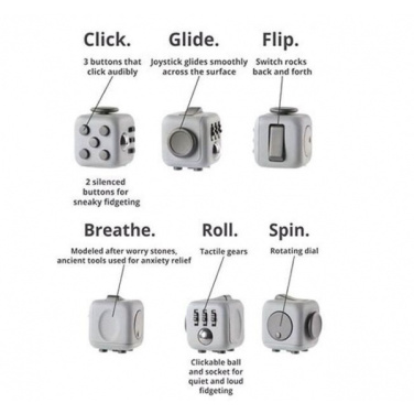 Logotrade reklaminiai produktai nuotrauka: Fidget Cube