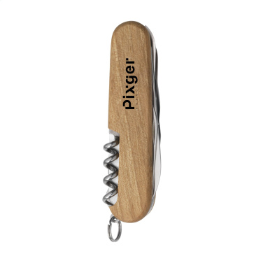 Logotrade dovana nuotrauka: Victorinox Huntsman Wood kišeninis peilis