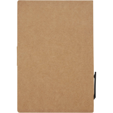 Logotrade reklaminiai produktai nuotrauka: Greita lipnių lapelių knygelė su tušinuku (juodu rašalu)