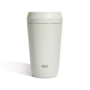 Logotrade verslo dovanos nuotrauka: Patentuotas „Topl“ perdirbto plieno „To Go“ 354 ml