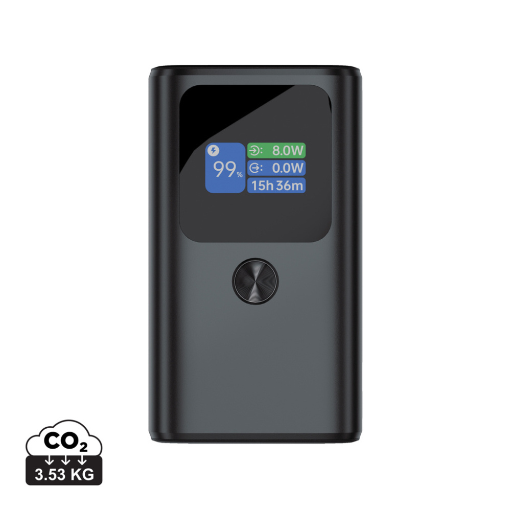 Logotrade reklaminės dovanos nuotrauka: Urban Vitamin Campbell 55W 10.000mAh kišeninė išorinė baterija