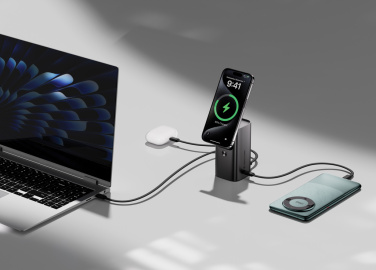 Logotrade firminės dovanos nuotrauka: Urban Vitamin Sunnyvale 100W 15.000mAh magnetinė išorinė baterija