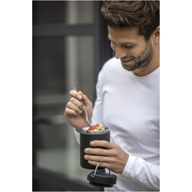 Logotrade reklaminės dovanos nuotrauka: „Doveron“ 500 ml perdirbto nerūdijančio plieno termoizoliacinis pietų indas