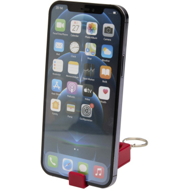 Logotrade dovana nuotrauka: „Aggia“ perdirbto plastiko telefono stovas su žaislu „Fidget“