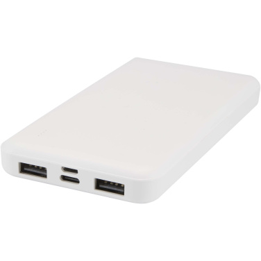 Logotrade reklaminės dovanos nuotrauka: „Intan“ 10 000 mAh 10 W perdirbto plastiko išorinė baterija