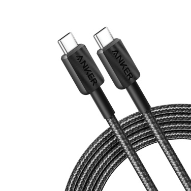 Logotrade reklaminės dovanos nuotrauka: „Anker“ USB-C–USB-C laidas, 1,8 metro, 60 W