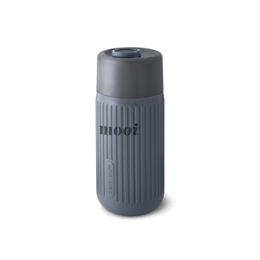 Logotrade verslo dovanos nuotrauka: „Black+Blum“ stiklinis kelioninis puodelis, 340 ml
