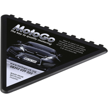 Logotrade dovana nuotrauka: Šalto trikampio formos perdirbto plastiko ledo grandiklis