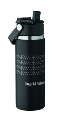 Logotrade verslo dovanos nuotrauka: Dvigubos sienelės butelis 500 ml