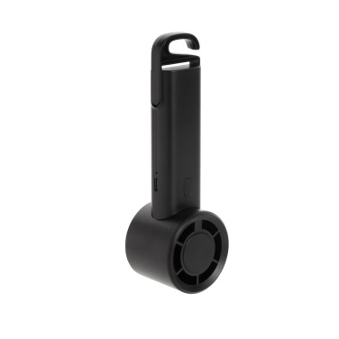 Logotrade firminės dovanos nuotrauka: „Twist RCS“ nešiojamas įkraunamas ventiliatorius iš perdirbto plastiko