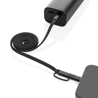 Logotrade reklaminės dovanos nuotrauka: „Arc RCS“ perdirbtas itin plonas 60 W 2 viename magnetinis laidas