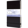 Moleskine didelis akvarelių albumas, Juoda