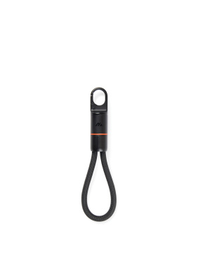 Logotrade verslo dovanos nuotrauka: „Nordic Drift Everest“ USB-C 60 W greito įkrovimo karabino laidas