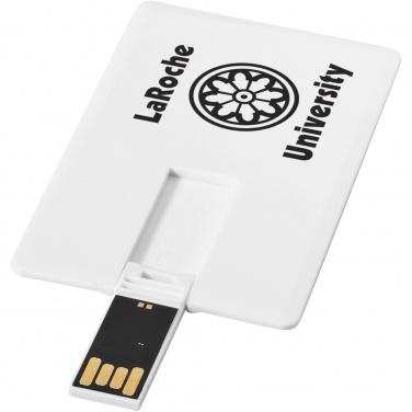 Logotrade dāvanas foto: Plāns kartes formas 4GB USB zibatmiņas disks