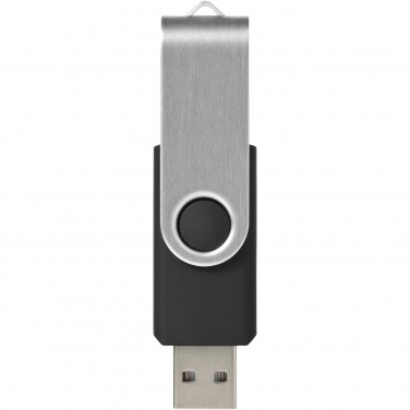 Logotrade dāvanas foto: Pagrieziet pamata 32 GB USB zibatmiņas disku
