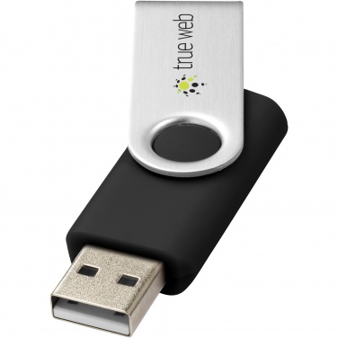Logotrade ziemassvētku dāvanas foto: Pagrieziet pamata 32 GB USB zibatmiņas disku
