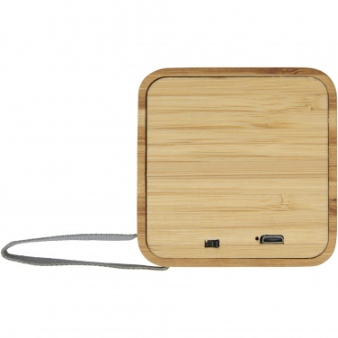 Logotrade korporatīvās dāvanas foto: Arcana bambusa Bluetooth® skaļrunis