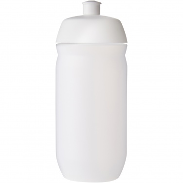 Logotrade dāvanas foto: HydroFlex™ Caurspīdīga 500 ml izspiežama sporta pudele