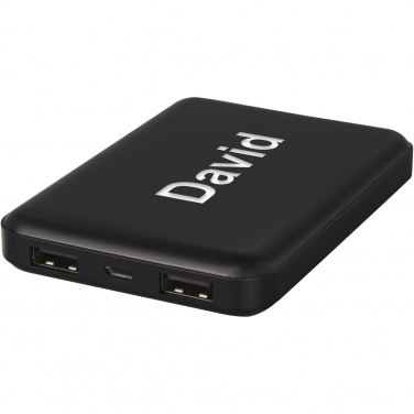 Logotrade Ideja dāvanas foto: Gleam 5000 mAh īpaši plānā apgaismojuma jaudas banka
