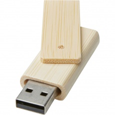 Pagrieziet 4 GB bambusa USB zibatmiņas disku