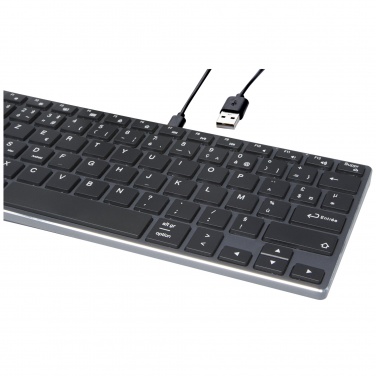 Logotrade korporatīvās dāvanas foto: Hibrīda veiktspējas Bluetooth tastatūra - AZERTY