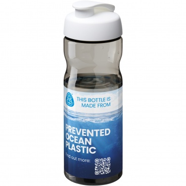 Logotrade korporatīvās dāvanas foto: H2O Active® Eco Base 650 ml sporta pudele ar pārslēdzamu vāku