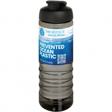 Logotrade ziemassvētku dāvanas foto: H2O Active® Eco Treble 750 ml sporta pudele ar pārslēdzamu vāku