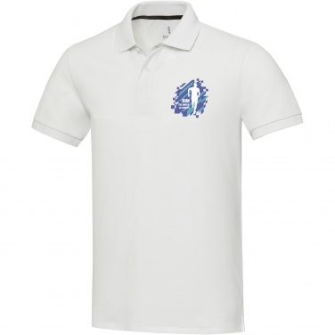 Logotrade Ideja dāvanas foto: Smaragda unisex Aware™ polo ar īsām piedurknēm