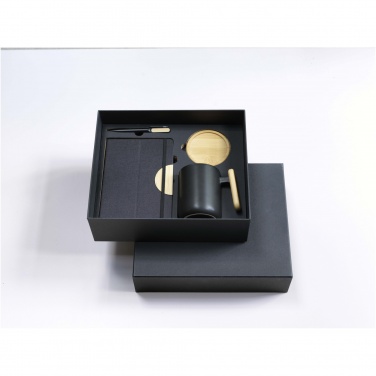 Logotrade korporatīvās dāvanas foto: Laura A5 cieto vāku klade un lodīšu pildspalvas dāvanu komplekts