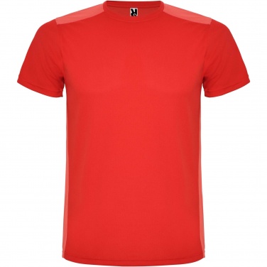 Logotrade biznesa dāvanas foto: Detroitas unisex sporta t-krekls ar īsām piedurknēm