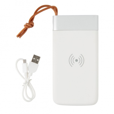 Logotrade Ideja dāvanas foto: Aria 8000 mAh 5W bezvadu uzlādes barošanas bloks