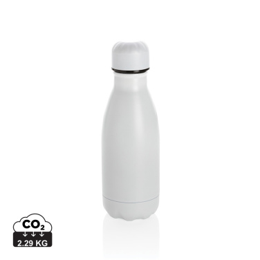 Logotrade dāvanas foto: Vienkrāsaina nerūsējošā tērauda vakuuma pudele 260ml