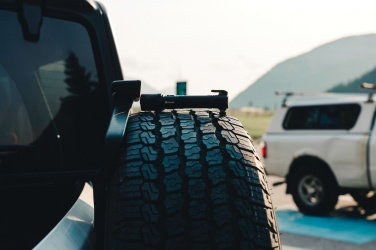 Logotrade Ideja dāvanas foto: Gear X RCS pārstrādāta alumīnija augstas veiktspējas automašīnas kabatas lukturītis