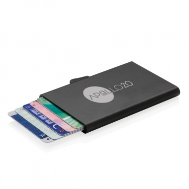 Logotrade Ideja dāvanas foto: C-Secure alumīnija RFID karšu turētājs
