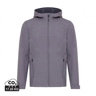 Logotrade logo dāvanas foto: Iqoniq Makalu vīriešu pārstrādāta poliestera soft shell jaka