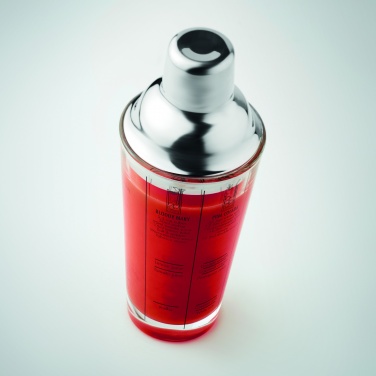Logotrade biznesa dāvanas foto: Stikla kokteiļu kratītājs 400 ml