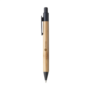 Logotrade dāvanas foto: Bamboo Wheat Pen kviešu salmu lodīšu pildspalva