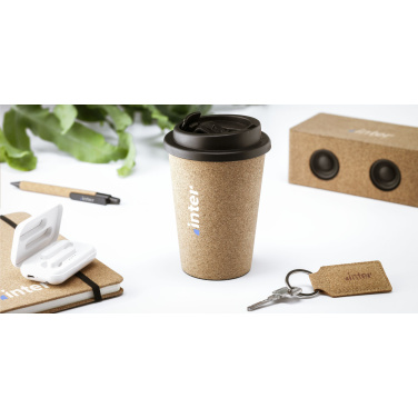 Logotrade ziemassvētku dāvanas foto: Attea Cork 350 ml kafijas krūze