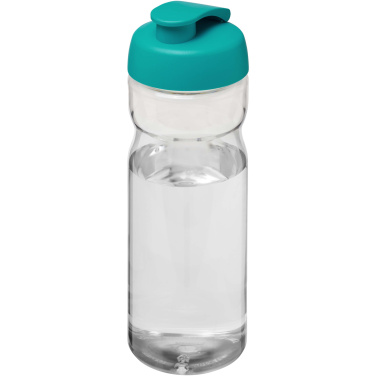Logotrade dāvanas foto: H2O Active® Eco Base 650 ml sporta pudele ar pārslēdzamu vāku
