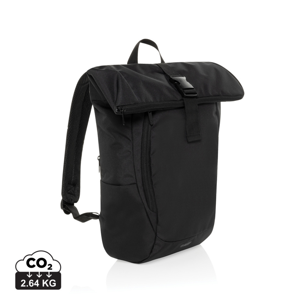 Logotrade dāvanas foto: Swiss Peak Aware™ RPET Leonard 15,6 collu klēpjdatora mugursoma