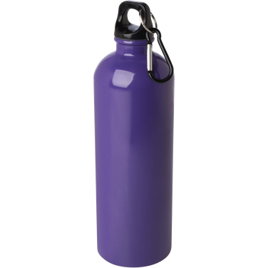Logotrade korporatīvās dāvanas foto: Oregon 750 ml RCS sertificēta vienas sienas nerūsējošā tērauda ūdens pudele ar karabīni