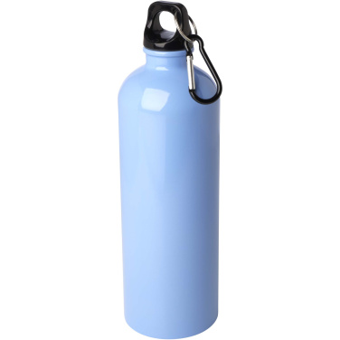 Logotrade korporatīvās dāvanas foto: Oregon 750 ml RCS sertificēta vienas sienas nerūsējošā tērauda ūdens pudele ar karabīni