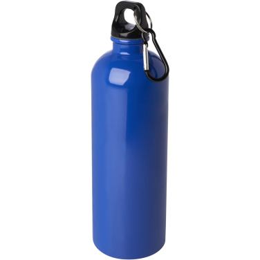 Logotrade dāvanas foto: Oregon 750 ml RCS sertificēta vienas sienas nerūsējošā tērauda ūdens pudele ar karabīni