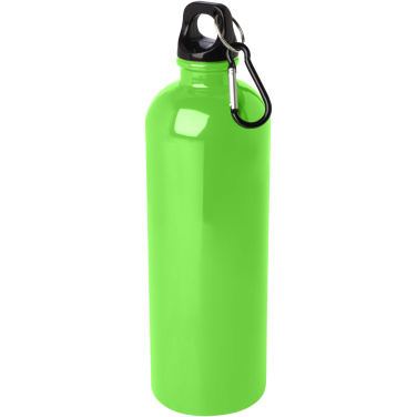 Logotrade ziemassvētku dāvanas foto: Oregon 750 ml RCS sertificēta vienas sienas nerūsējošā tērauda ūdens pudele ar karabīni