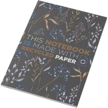 Logotrade Ideja dāvanas foto: Novella Austen A5 pārstrādāta mīksto vāku piezīmju grāmatiņa - 50 loksnes